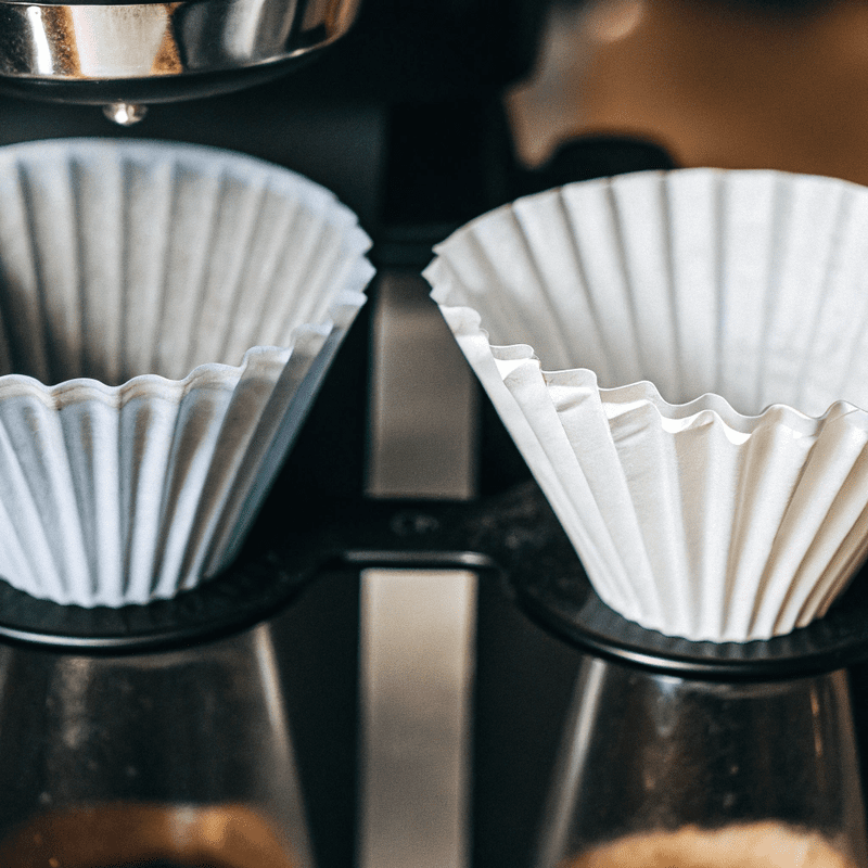 200 Filtres à Café Papier Taille 2, Non Blanchis, Forme Cône - Pour 2 à 4 Tasses, Compatibles Avec Nombreuses Machines