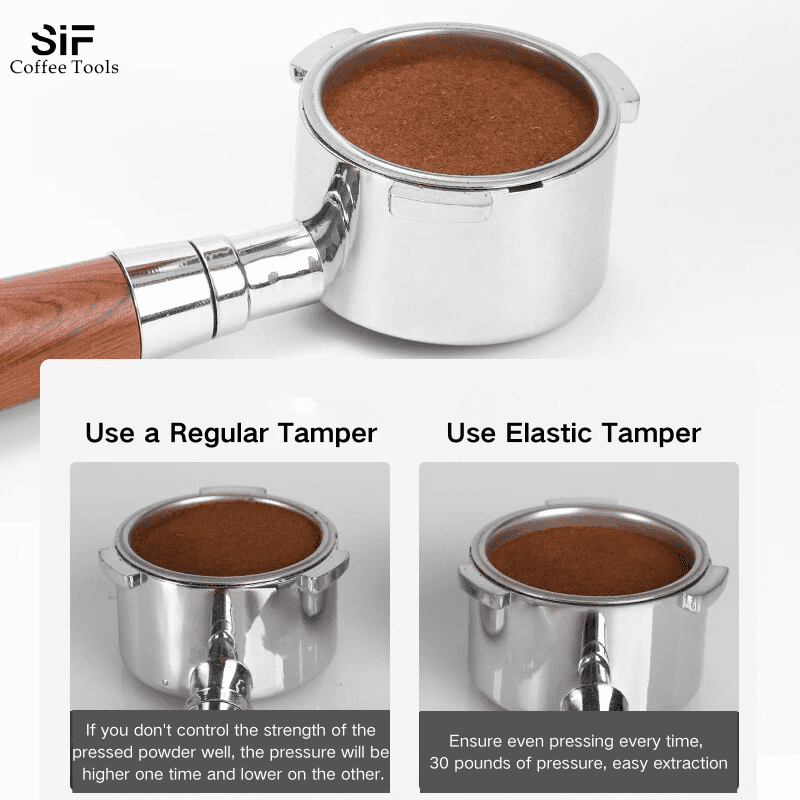 TOPINCN Pressino Per Caffè 40mm In Acciaio Inossidabile | Livellatore E Tamper Professionale Per Espresso | Peso 250g