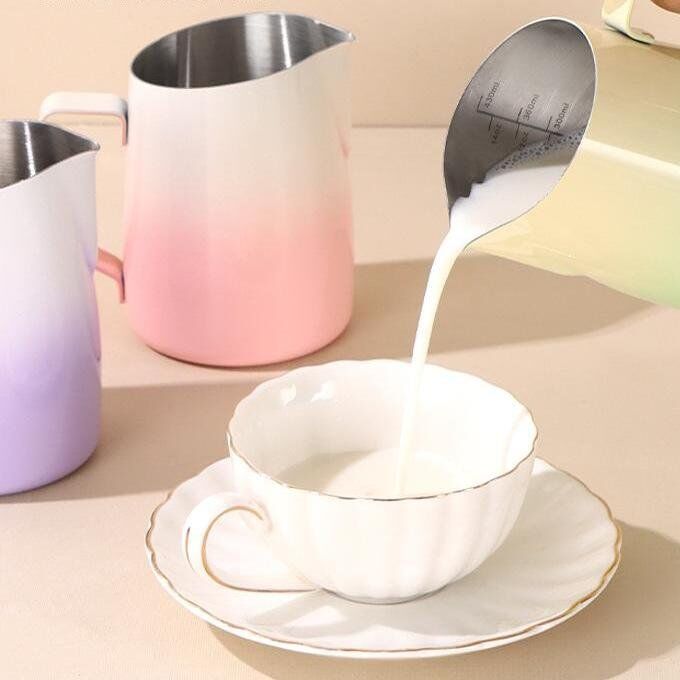 ミルクラテピッチャー - SIFコーヒーツール - 精密コーヒーツール工場