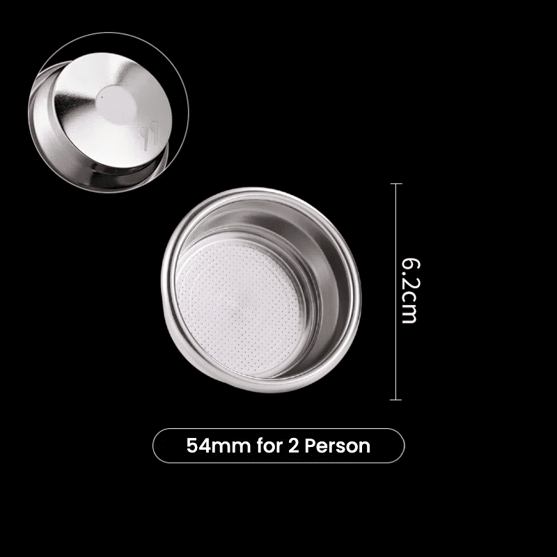 Filtro da caffè non pressurizzato a cestello, 54 mm, compatibile con portafiltro per Breville Filtro da caffè non pressurizzato a cestello, 54 mm, compatibile con portafiltro per Breville